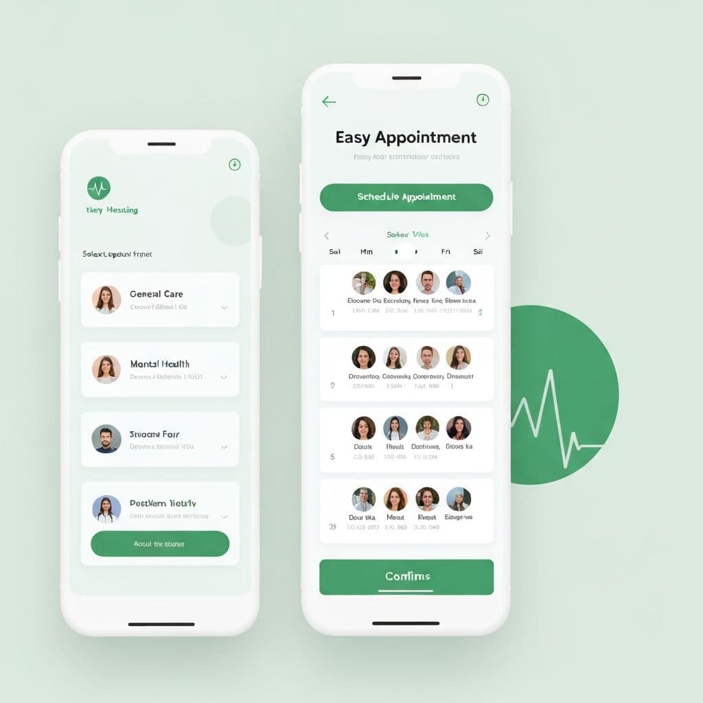 HealthTech Mobile App screenshot 1