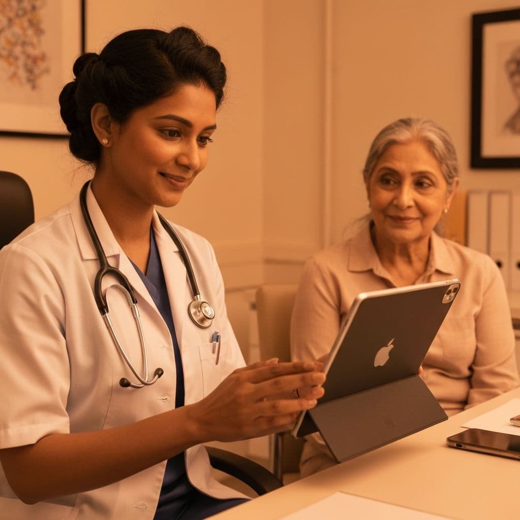 HealthTech Mobile App screenshot 2